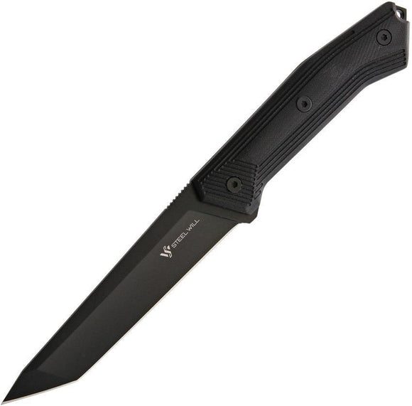 Steel Will Sentence 132 Fixed American Tanto Blade Black G10 Handle Knife