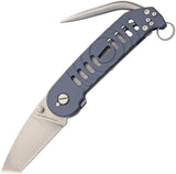Extrema Ratio BF2V Linerlock w/Marlin Spike N690 Tanto Folding Knife