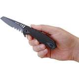 CRKT Ruger Follow Through Compact Veff Serrated Drop Folding Pocket Knife
