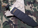 Schrade Uncle Henry 15 1/4" Delrin StagmBowie Hunter Knife Full Tang - 181UH