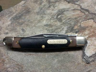 Schrade Old Timer Mighty Mite Linerlock Folding Pocket Knife 18OT –  Atlantic Knife Company