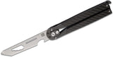 Artisan Cutlery Carbon Fiber Kinetic Multi Tool Auto Butterfly 1823pcf