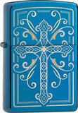 Zippo Lighter Elegant Cross Religious Christian God Jesus Windproof Usa 02209