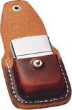 Zippo Lighter Brown Leather Carrying Pouch Sheath 17020