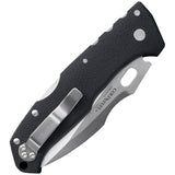 Cold Steel Pro Lite Lockback Sport Clip Black Folding Drop Pt Blade Knife 20NU