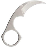 Bastinelli Creations Diagnostic Karambit Stonewash Stainless One Piece Knife 06