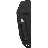 TOPS Fieldcraft BOB Fixed Hunter Blade Red & Black Handle Knife w/ Sheath BROSRB