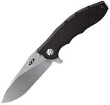 Zero Tolerance Hinderer Slicer CPM-20CV Carbon Fiber Folding Knife - 0562cf