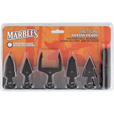 Marbles Knives Spear Head Set Black Stainless Trident Two-pronged Gigs –  Atlantic Knife Company