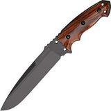 Hogue Large Tactical Cocobolo A2 Tool Fixed Blade Knife Gun-Kote 35156