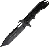 Boker Plus Black Kalashnikov 10 11" Multi Tool Fixed Tanto Blade Knife P02KAL10