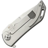 Darrel Ralph Custom Knives Dominator Framelock Satin Finish S35VN Drop Point 021