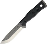 TOPS Fieldcraft Brothers Bushcraft Fixed Hunter Blade Black Knife BROS154BLK10