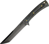 Condor Garuda Fixed Carbon Steel Tanto Blade Black Micarta Handle Knife 27066HC