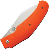 Amare Creator Slip Joint Orange VG 10 Folding Santoku Pocket Knife 202002