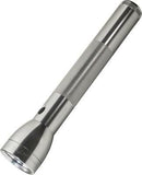 Mag-Lite Flashlight 3rd Generation LED 3D Battery Silver Aluminum Body 50070