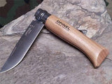 Opinel VRI No 8 Beech Wood Folding Pocket Knife 23080