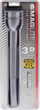 MagLite 3D Cell Batteries Pewter Aluminum Body Hang Packed LED Flashlight 51083
