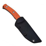 KIZER 8" Sealion Orange G10 VG-10 Drop Pt Fixed Blade Knife 1027A2