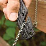 SOG Trident Tigerstripe A/O Assisted AUS-8 Stainless Folding Pocket Knife TF3CP