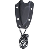 Amare Six Finger Drop Point D2 Solid Construction Fixed Blade Knife 201812