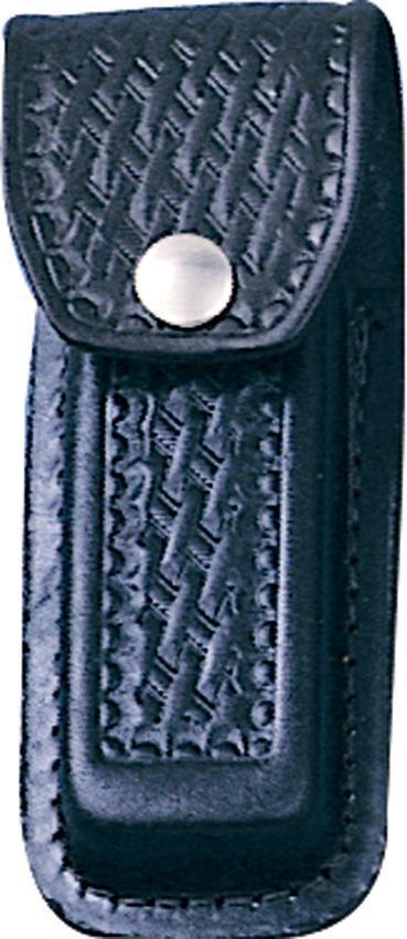 Black Leather Belt Pouch 4.5
