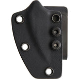 Bastinelli Creations PVD Bohler N690 Stainless Black G10 Fixed Innocent Push Dagger Knife 208