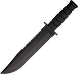 Ka-Bar Big Brother Fighting/Utility 1095 Carbon Steel Sawback Fixed Knife