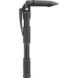 Marbles Folding Camping Metal Black Shovel W/ Pick 12" Overall Assembled