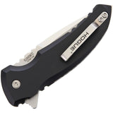 Hogue X1 Micro Button Lock Matte Black CPM-154 Folding Pocket Knife