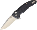 Hogue X1 Micro Button Lock Matte Black CPM-154 Folding Pocket Knife