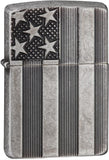 Zippo Lighter US American Flag Windless USA Made