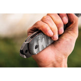 TOPS Skullcrusher Xtreme Rocky Mtn/Black Micarta 1095HC Fixed Blade Knife SXB10C