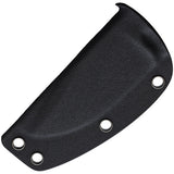 PMP Knives 7" Pitbull Natural Micarta handle D2 Neck Knife + Sheath 002