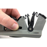 V NIVES Gray/Black 3V Diamond/Ceramic/Carbide Knife Sharpening System Close Up