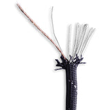 Outdoor Edge ParaSpark Medium Black Paracord Survival Knife Bracelet SK80C