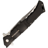 Cold Steel Large Luzon Linerlock Black Folding Knife 20nqx
