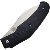Amare Creator Slip Joint Black VG 10 Folding Santoku Pocket Knife 202001