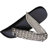 G.Sakai Gentlemans Framelock GS Artwork Handle Folding Damascus Knife 11165