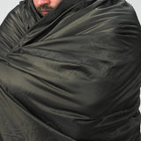 Snugpak Jungle Blanket Black Lightweight Compact Survival Camping w/ Sack 92248