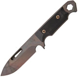 Medford STA Scout Sniper Fixed Knife D2 Steel Vulcan Black G10 Handle LTRE