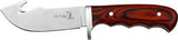 Elk Ridge Guthook 8" Fixed Blade Skinning Knife w/ Pakkawood Handle 524