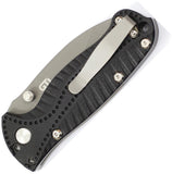 Kizer Black G10 Linerlock Folding Pocket Knife S35VN - 3416a1