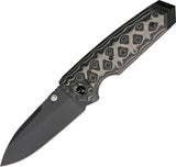 Hogue EX-02 Extreme Series Spear Gray G10 Linerlock Folding Pocket Knife