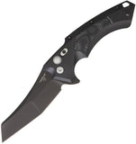 Hogue X5 Folder Wharncliffe Black Aluminum G-Mascus Folding Pocket Knife
