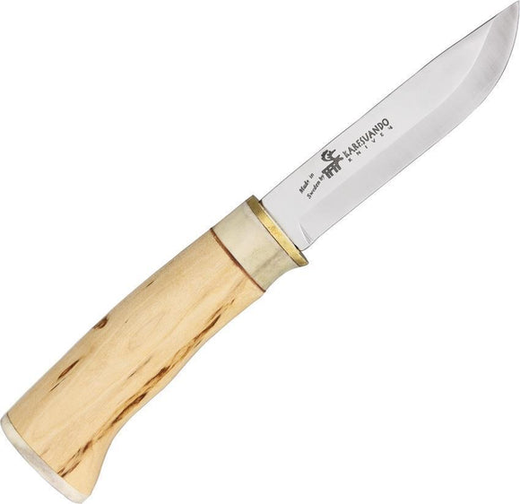 Karesuando Kniven The Fox Stainless 12C27 Steel Birch & Reindeer Knife