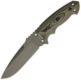 Hogue EX-F01 Fixed Blade Green G10 Mascus A2 Tool Steel Knife
