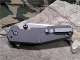 Kershaw Dimension Button Lock Folding Pocket Knife SpeedSafe Drop Pt  - 3810