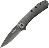 Kershaw Amplitude Framelock A/O Drop Pt Blade Todd Rexford Folding Knife