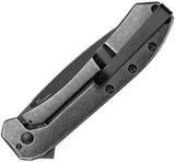 Kershaw Amplitude 3.25 Framelock Assisted Blackwash Folding Knife 3871BW